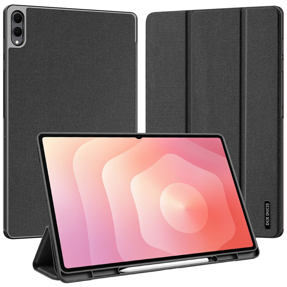 Husa de protectie tableta Dux Ducis Domo Series compatibil cu Samsung Galaxy Tab S11 Ultra / Tab S12 Ultra, Negru