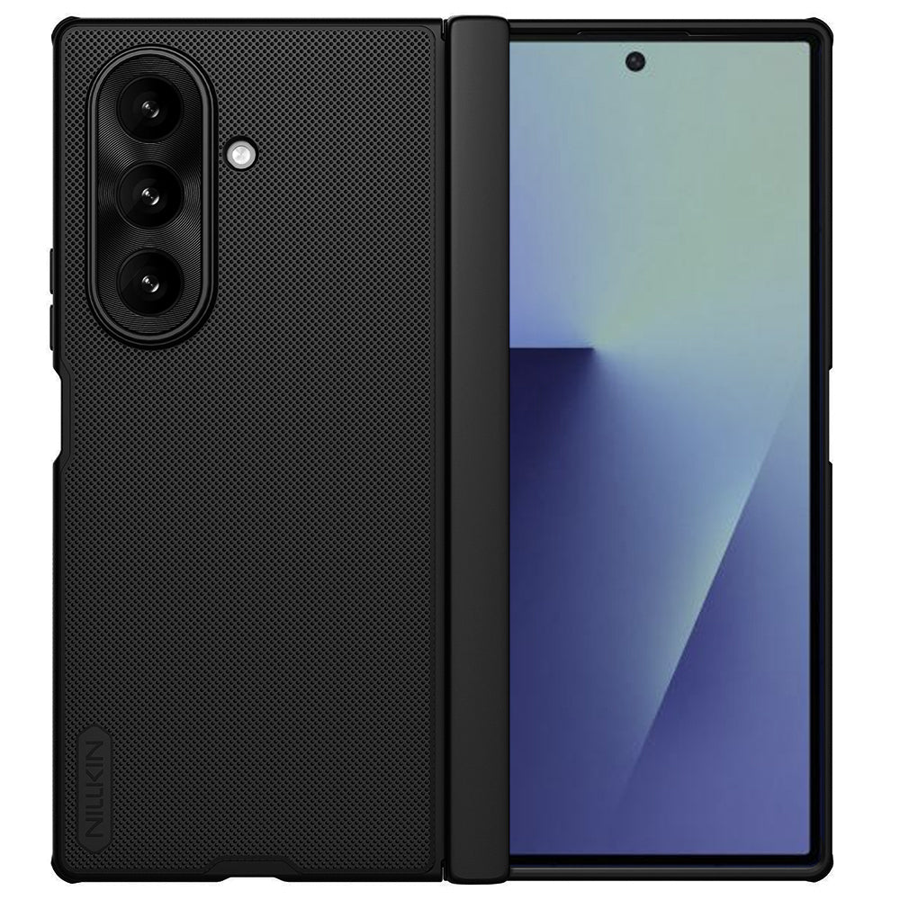 Husa de protectie Nillkin Super Frosted Shield Fold compatibil cu Samsung Galaxy Z Fold7, Negru