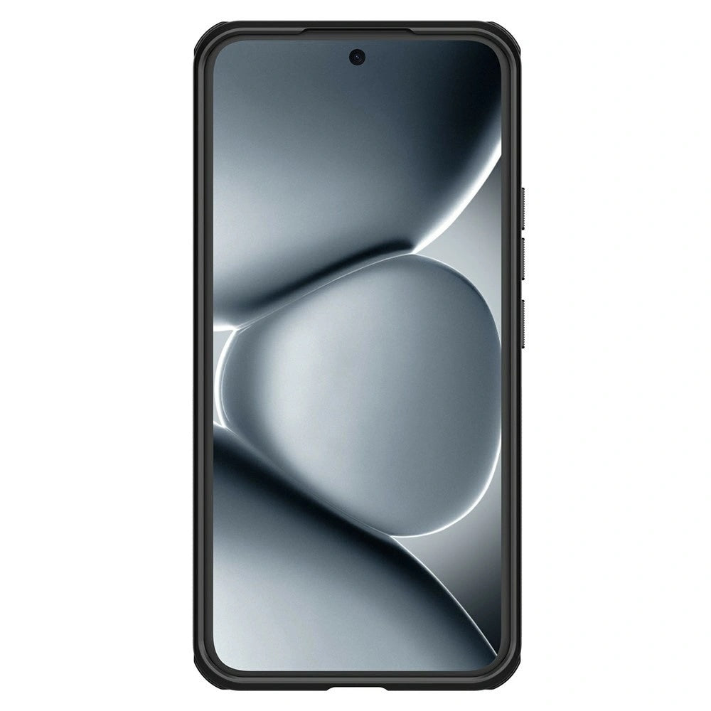 Husa de protectie Nillkin Super Frosted Shield Pro Magnetic compatibil cu Xiaomi Redmi Note 15 Pro+ 5G, Negru Transparent