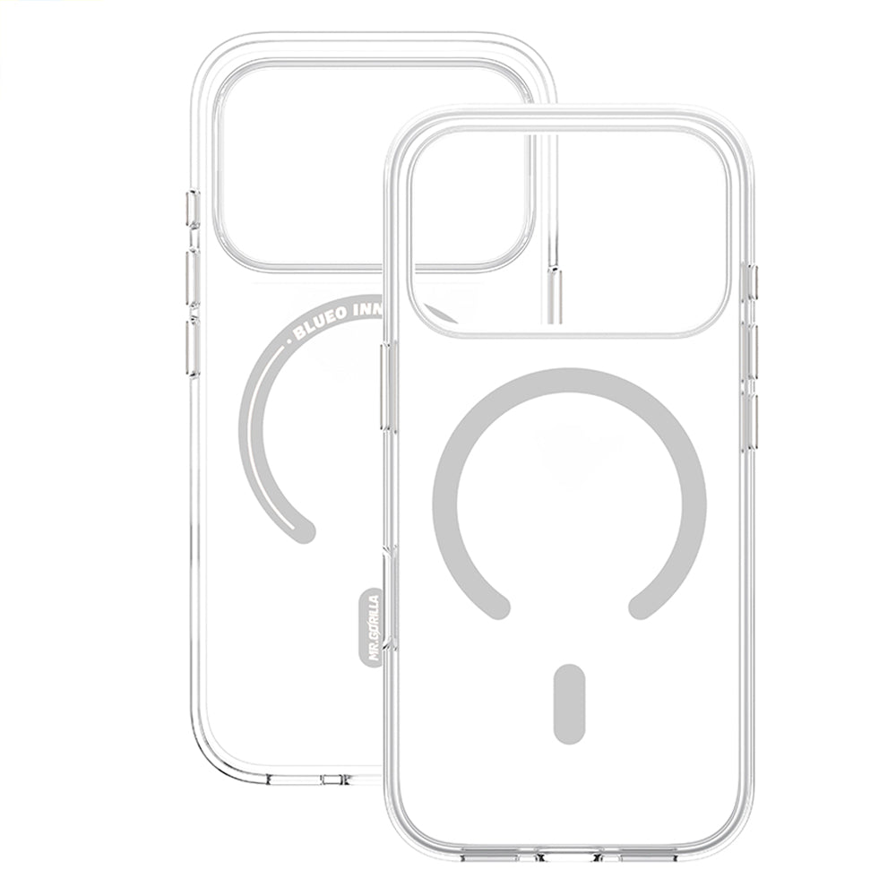 Husa de protectie Blueo Crystal Pro compatibil cu iPhone 18 Pro / iPhone 17 Pro, Transparent