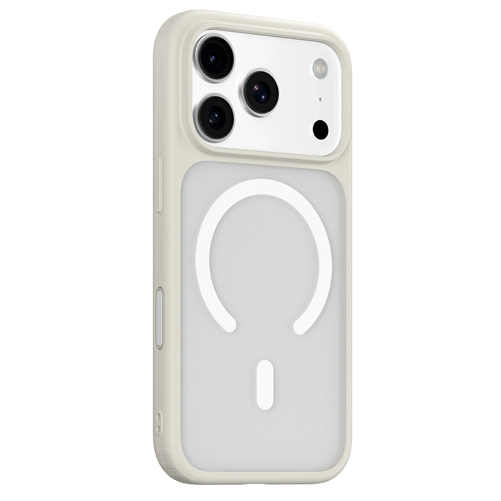Husa de protectie Blueo APE Anti-Drop MagSafe compatibil cu iPhone 18 Pro / iPhone 17 Pro, Gri