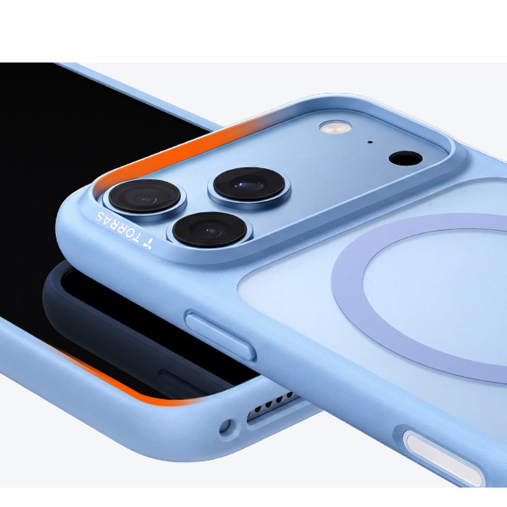 Husa de protectie Torras Guardian Magnetic compatibil cu iPhone 18 Pro Max / iPhone 17 Pro Max, Albastru