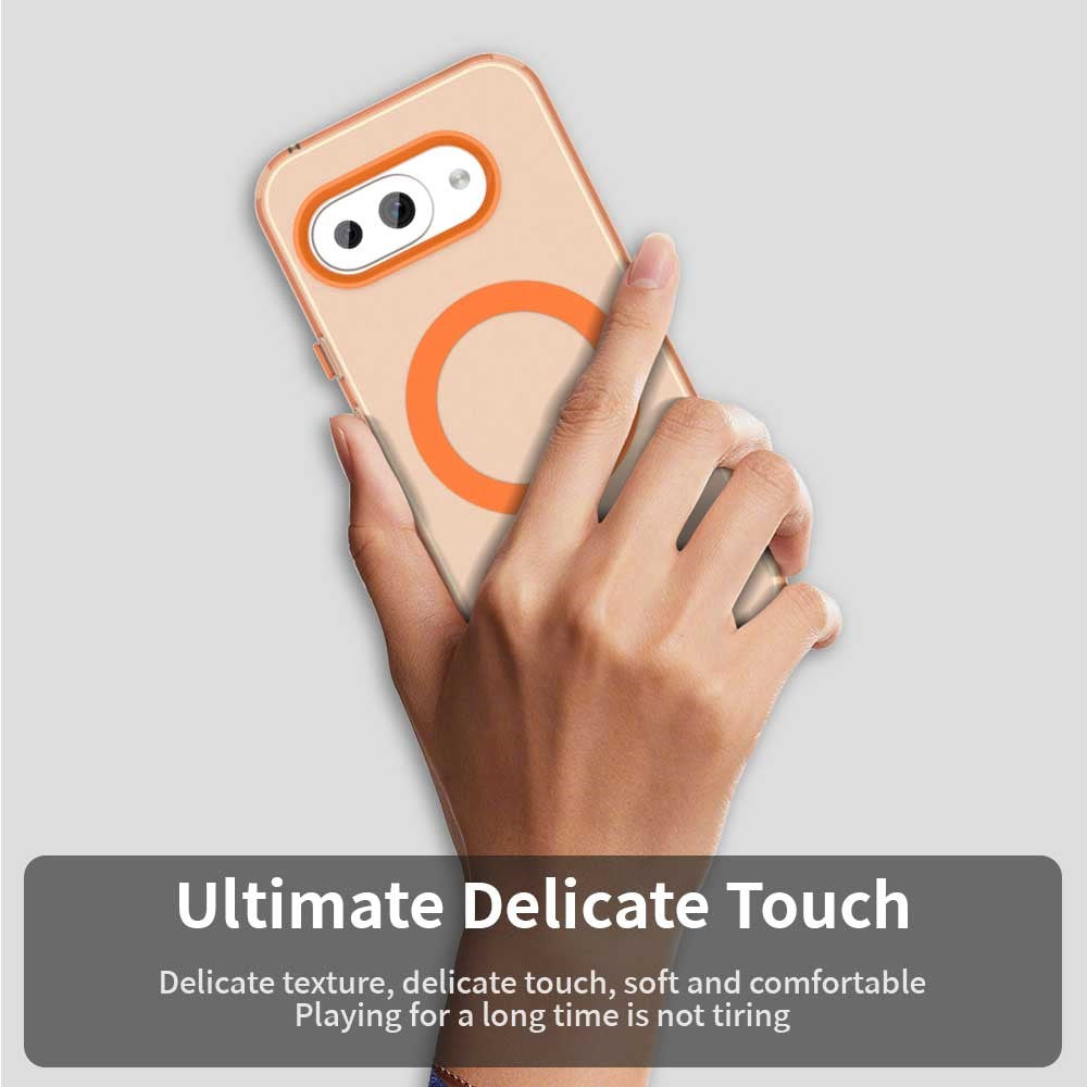 Husa de protectie Techsuit CandyCase MagSafe compatibil cu Google Pixel 10a, Portocaliu