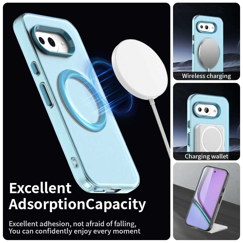 Husa de protectie Techsuit CandyCase MagSafe compatibil cu Google Pixel 10a, Albastru