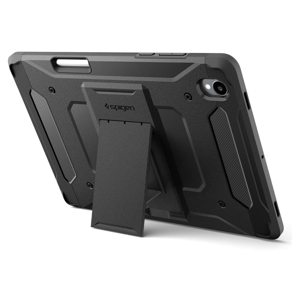 Husa de protectie tableta Spigen Tough Armor Pro compatibil cu Samsung Galaxy Tab S12 Plus, Negru