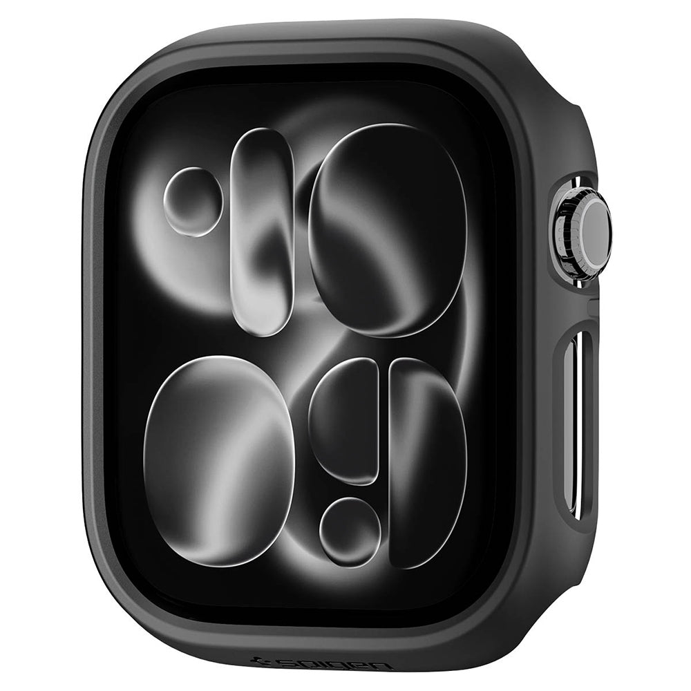Husa smartwatch Apple Watch 12 46mm, Negru