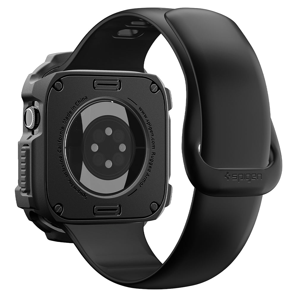 Husa smartwatch Apple Watch 12 46mm, Negru