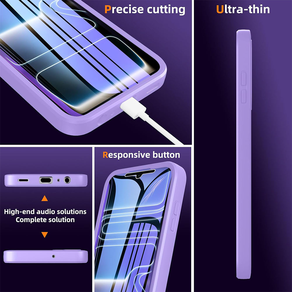 Husa de protectie Techsuit ColorVerse 360 compatibil cu iPhone 18 Pro Max / iPhone 17 Pro Max, Mov