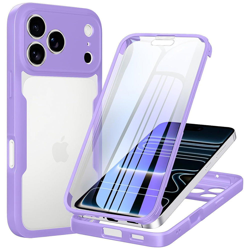 Husa de protectie Techsuit ColorVerse 360 compatibil cu iPhone 18 Pro Max / iPhone 17 Pro Max, Mov