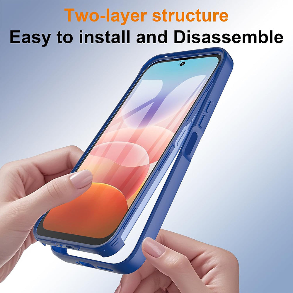 Husa de protectie Techsuit ColorVerse 360 Series compatibil cu Xiaomi Redmi 17 4G / Redmi 17 5G, Negru
