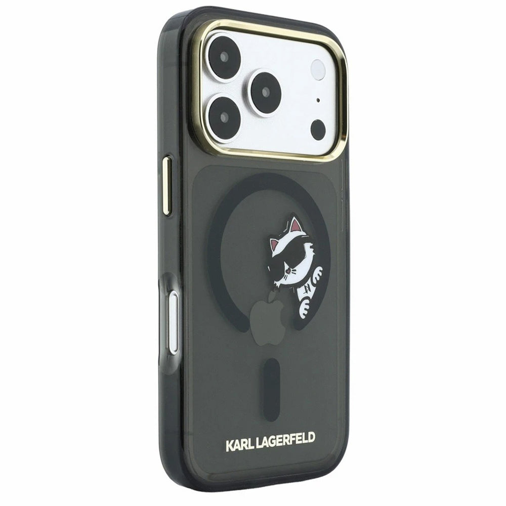 Husa de protectie Karl Lagerfeld compatibil cu iPhone 18 Pro / iPhone 17 Pro, Negru