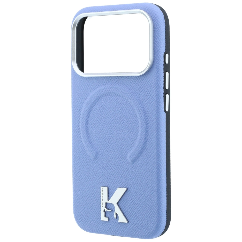 Husa de protectie Karl Lagerfeld compatibil cu iPhone 18 Pro / iPhone 17 Pro, Albastru