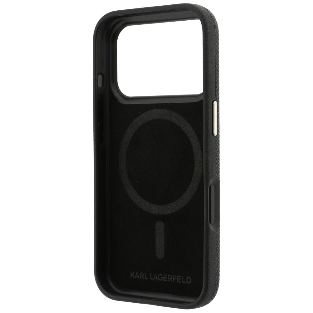Husa de protectie Karl Lagerfeld compatibil cu iPhone 18 Pro / iPhone 17 Pro, Negru