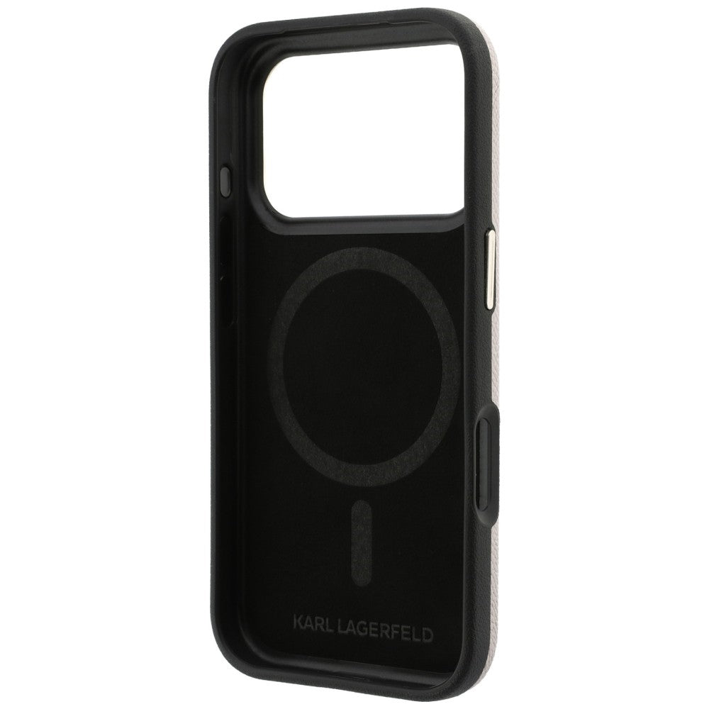 Husa de protectie Karl Lagerfeld compatibil cu iPhone 18 Pro / iPhone 17 Pro, Roz
