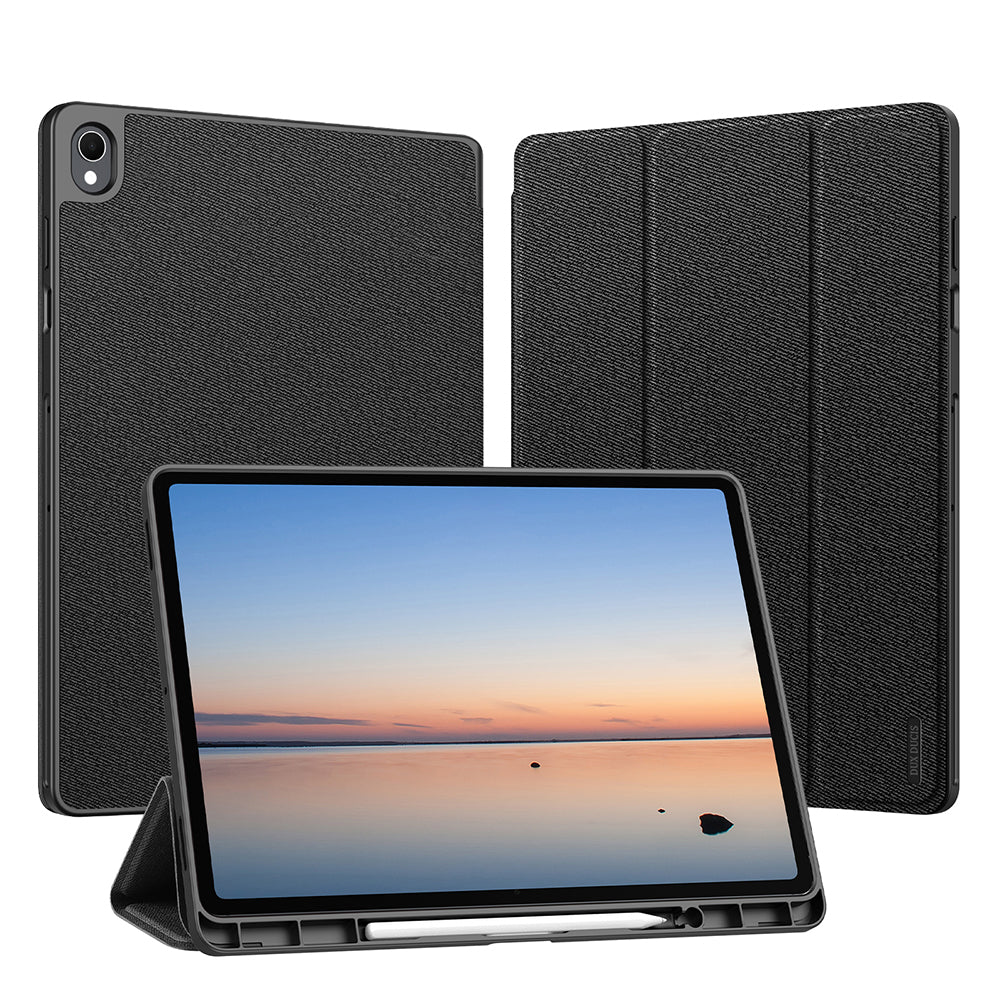 Husa de protectie tableta Dux Ducis Domo Series compatibil cu Samsung Galaxy Tab S12 Plus, Negru