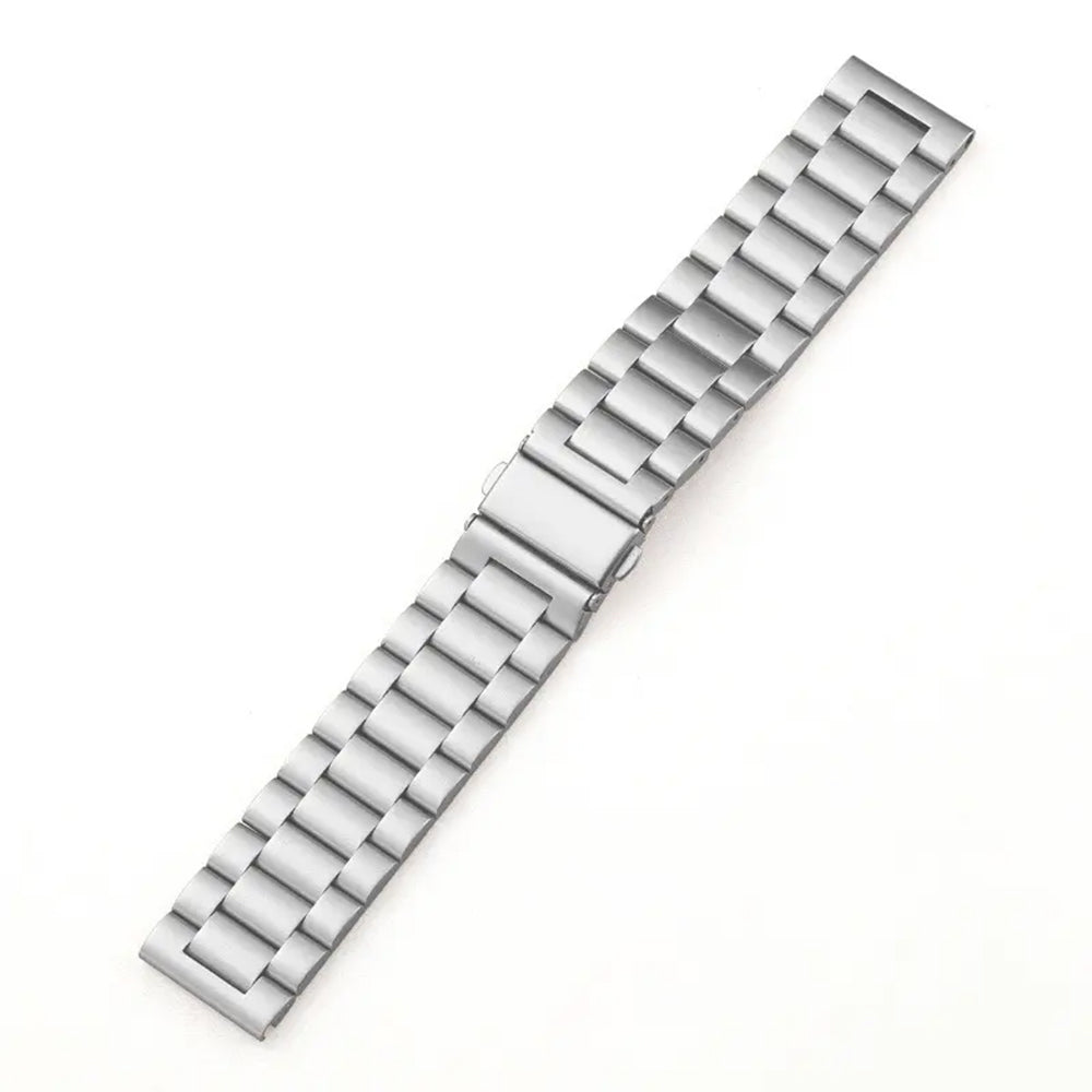 Curea smartwatch Techsuit Watchband 22mm (W010) compatibil cu Huawei Watch GT 2 (46mm)/GT 2 Pro/GT 3 Pro (46mm)/Ultimate, Xiaomi Watch S1, Argintiu