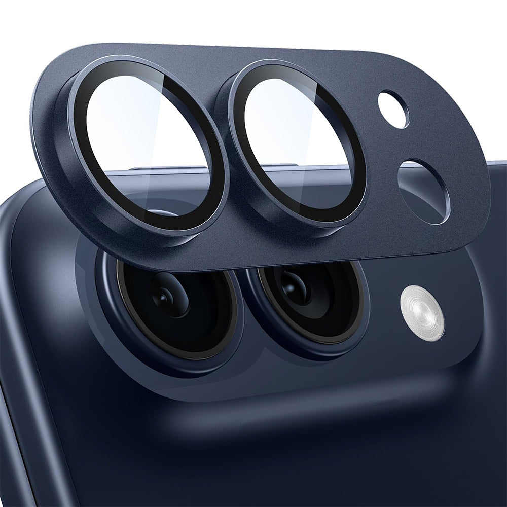 Folie de protectie Techsuit Full Camera Glass compatibil cu iPhone Duo, Negru