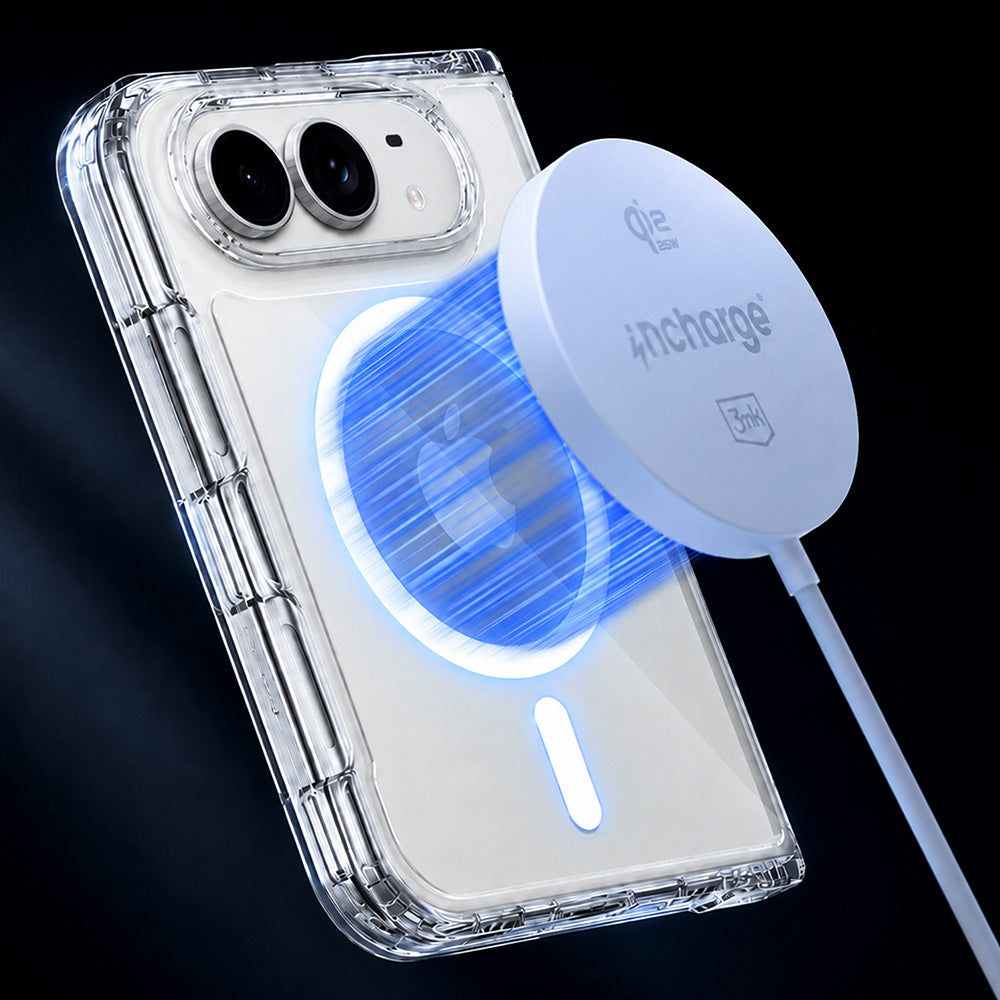 Husa de protectie 3mk Armor MagCase compatibil cu iPhone Duo, Transparent