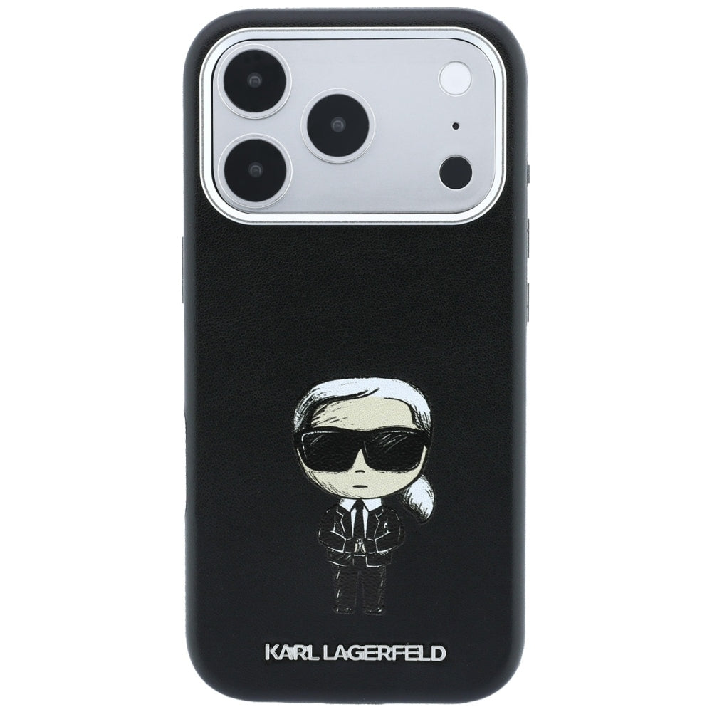 Husa de protectie Karl Lagerfeld compatibil cu iPhone 18 Pro Max / iPhone 17 Pro Max, Negru