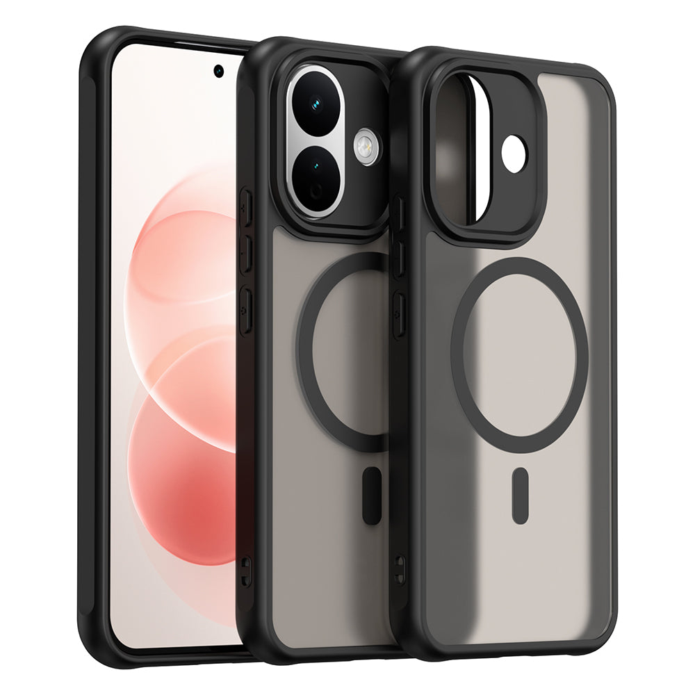 Husa de protectie Techsuit HaloFrost II MagSafe compatibil cu Xiaomi Redmi Note 17 Pro 5G, Negru