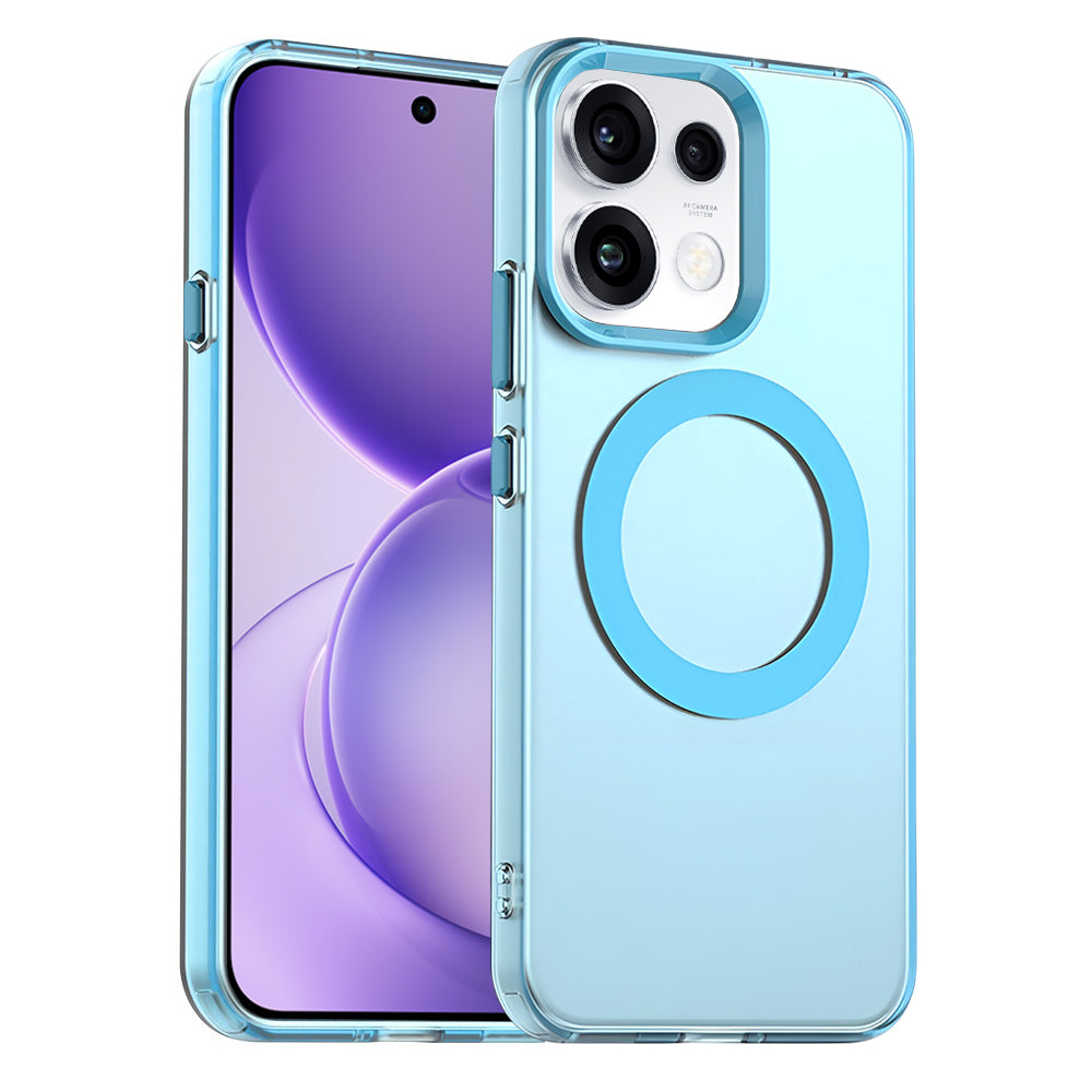 Husa de protectie Techsuit CandyCase MagSafe compatibil cu Oppo Reno16 F / Reno16 FS, Albastru