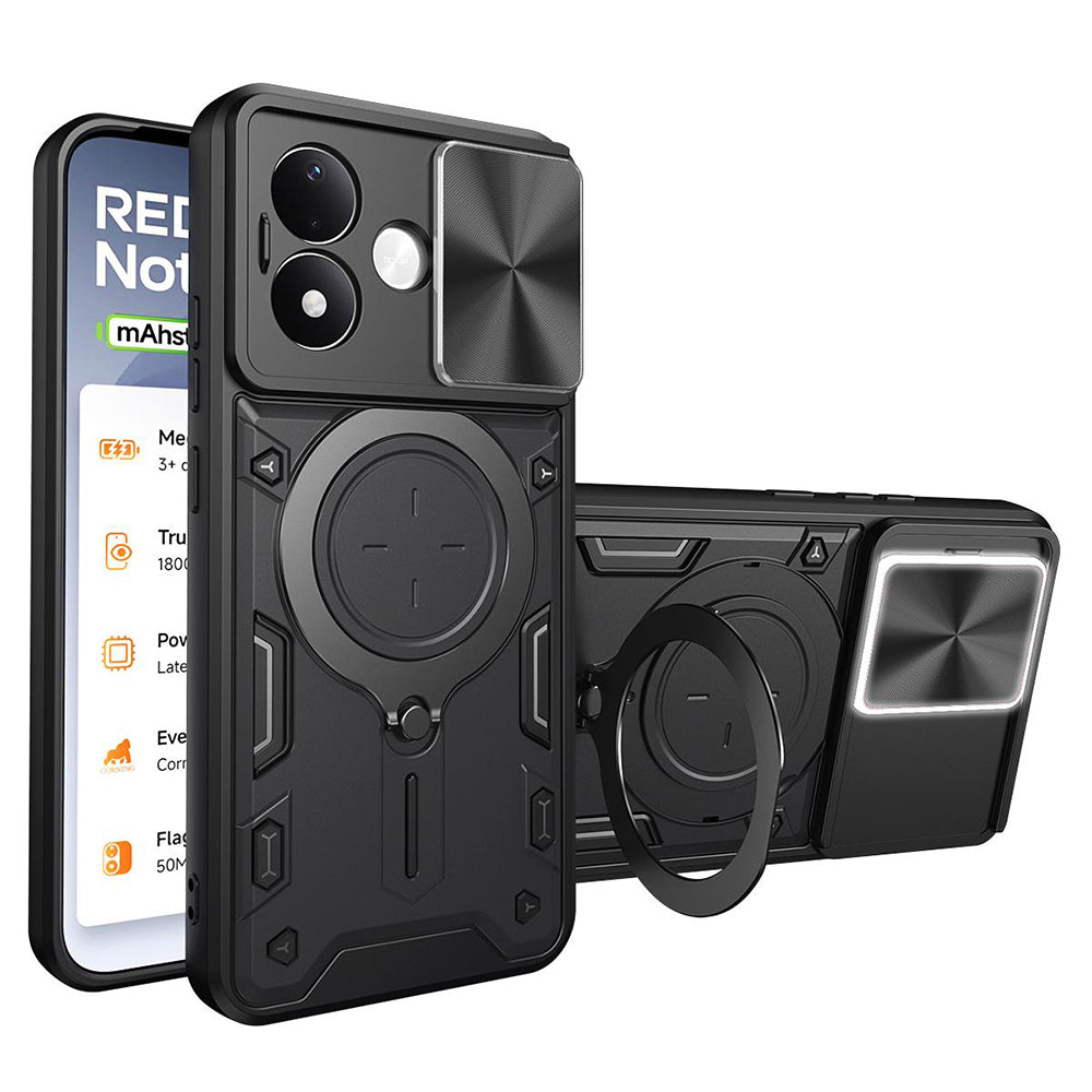 Husa de protectie Techsuit CamGuard Pro compatibil cu Xiaomi Redmi Note 17 Pro Max, Negru