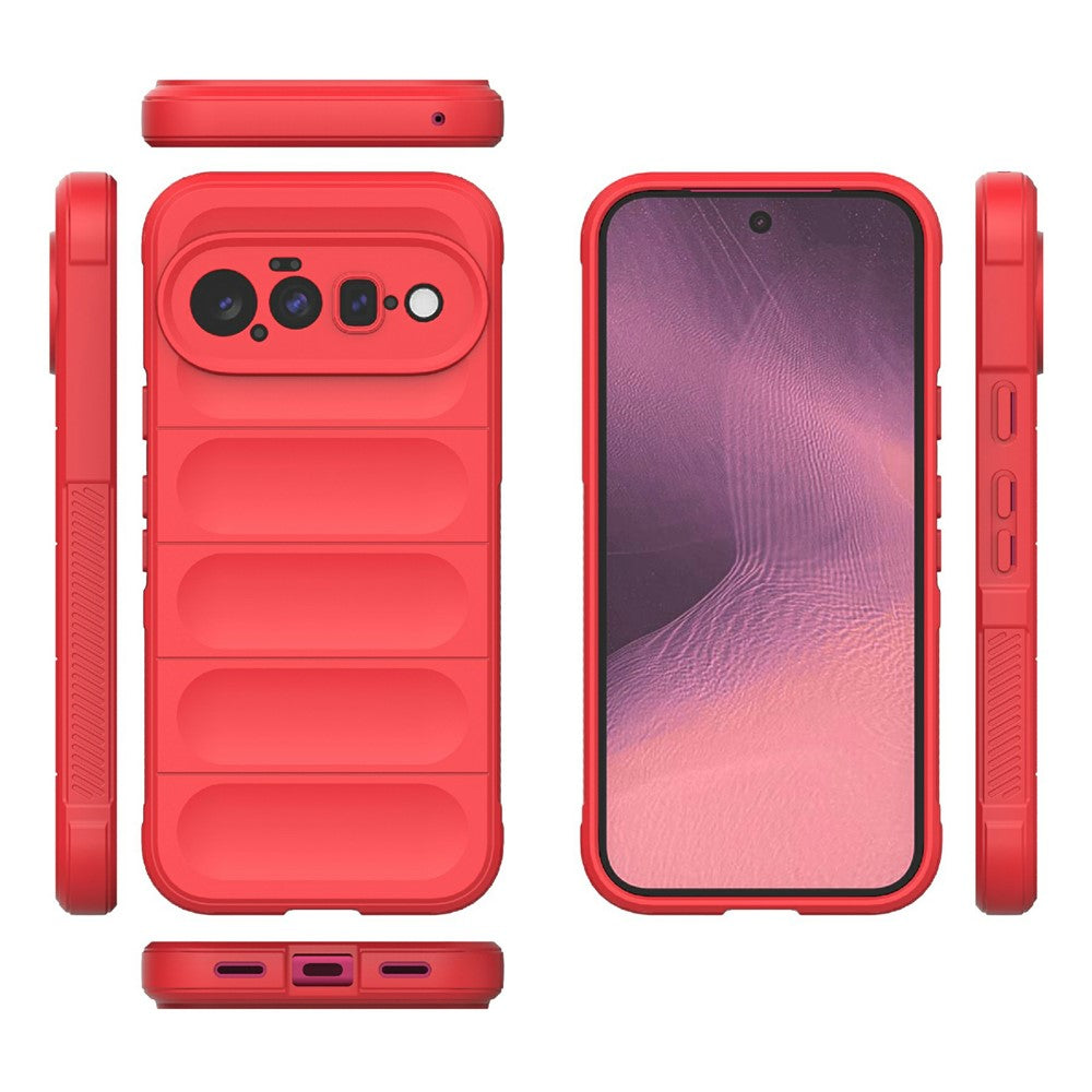 Husa de protectie Techsuit Magic Shield compatibil cu Google Pixel 11, Roșu