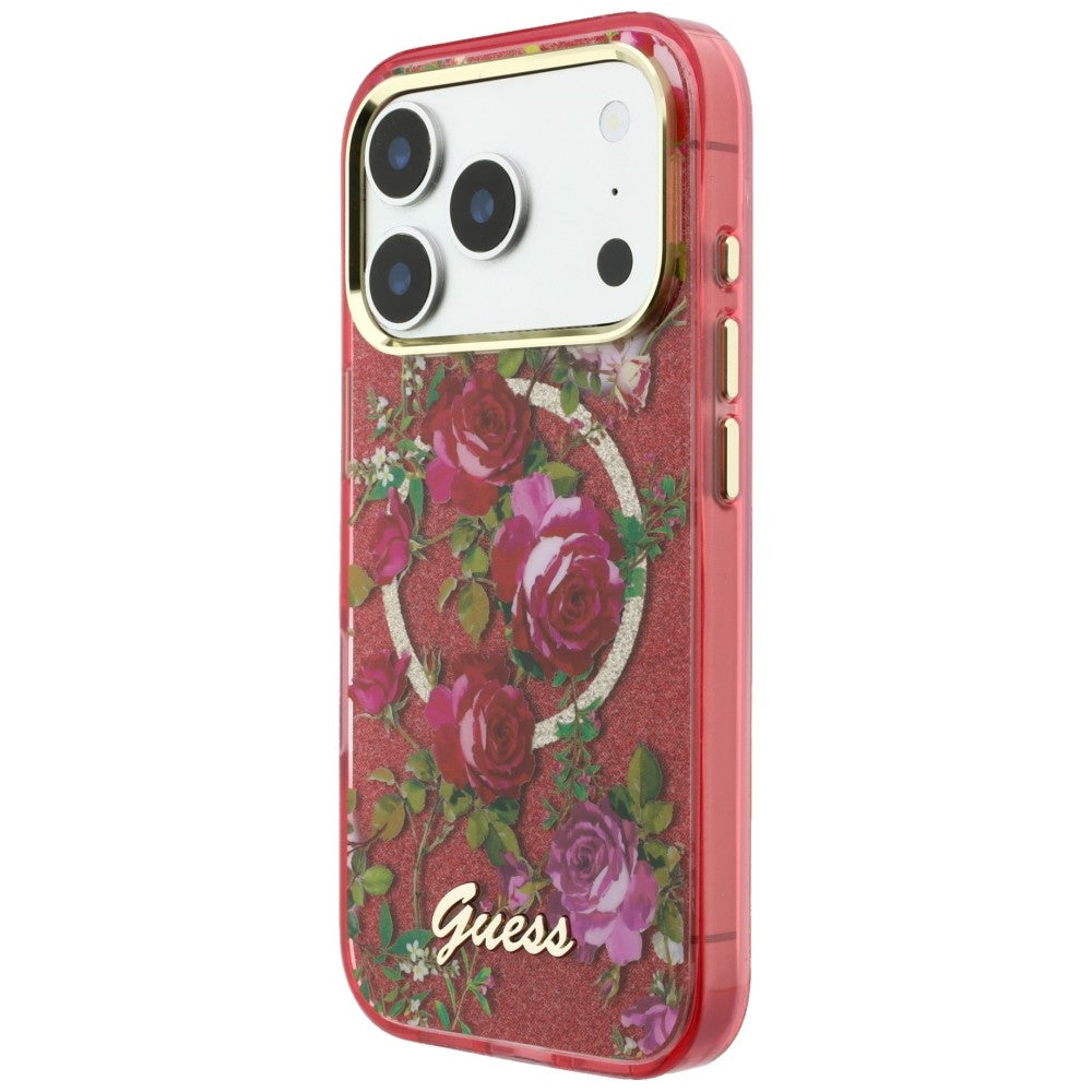 Husa de protectie Guess compatibil cu iPhone 17 Pro / iPhone 18 Pro, Bordo