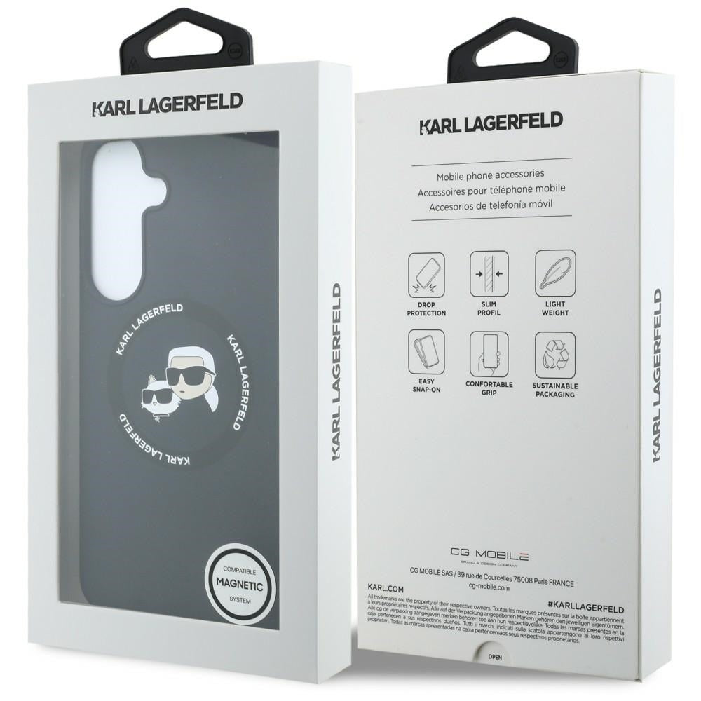 Husa de protectie Karl Lagerfeld compatibil cu Samsung Galaxy S26 FE, Negru