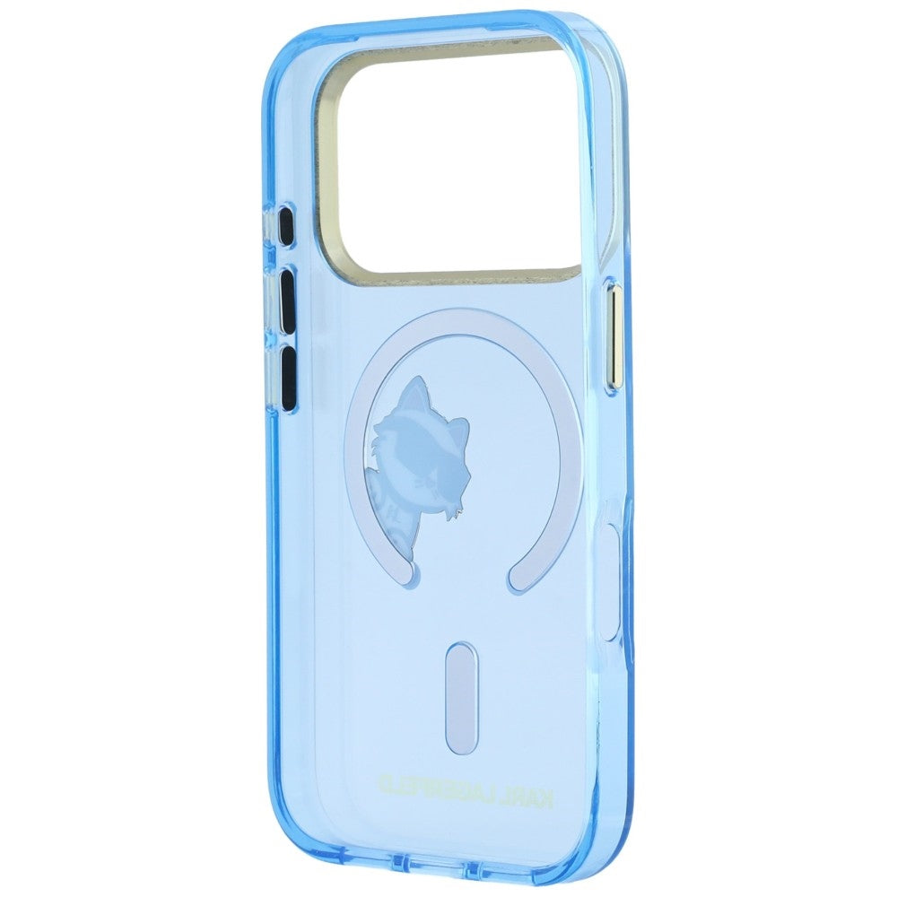 Husa de protectie Karl Lagerfeld compatibil cu iPhone 18 Pro / iPhone 17 Pro, Albastru