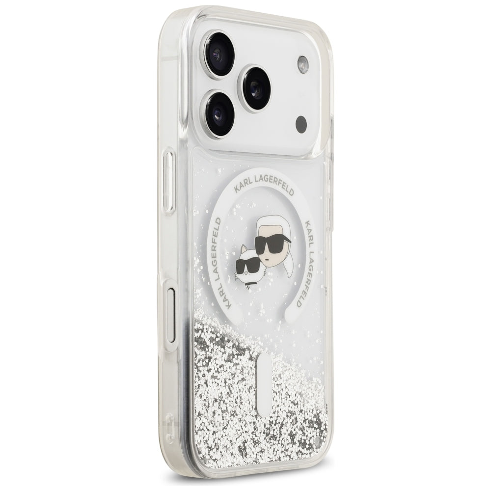 Husa de protectie Karl Lagerfeld compatibil cu iPhone 18 Pro Max / iPhone 17 Pro Max, Transparent