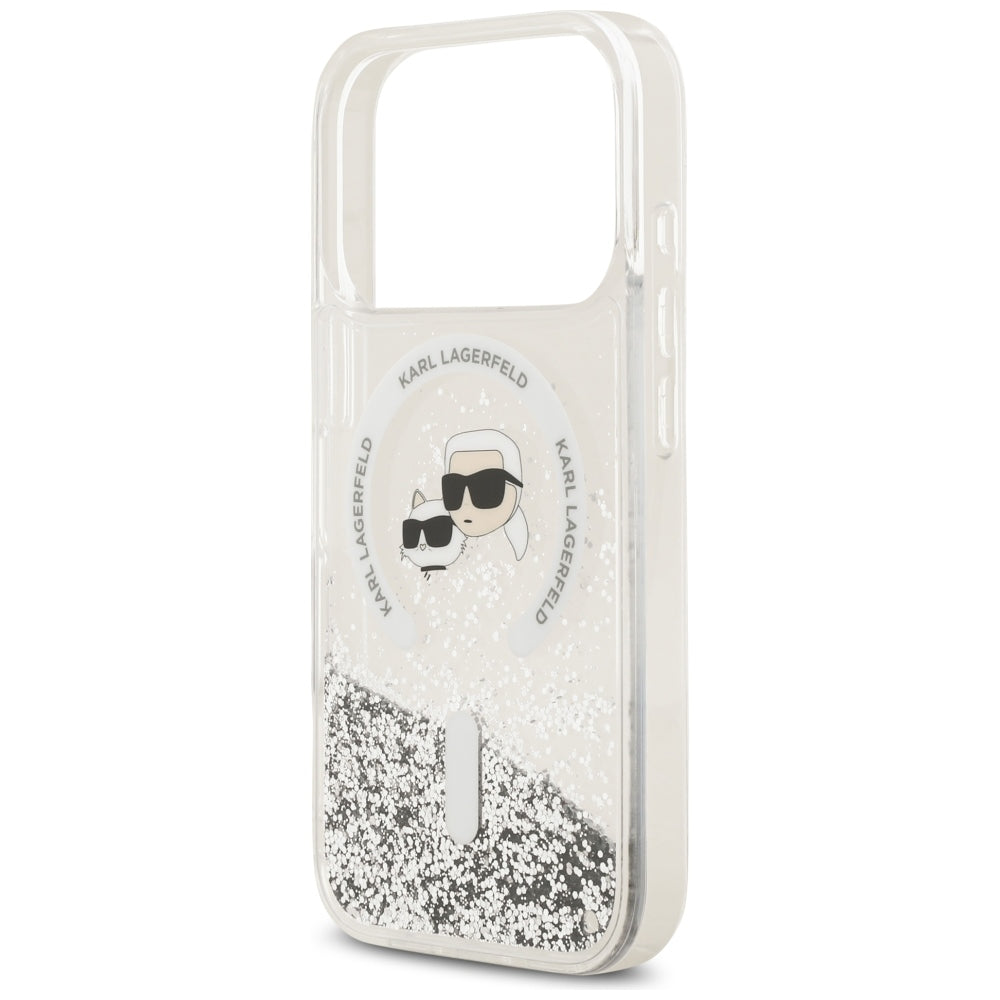 Husa de protectie Karl Lagerfeld compatibil cu iPhone 18 Pro Max / iPhone 17 Pro Max, Transparent