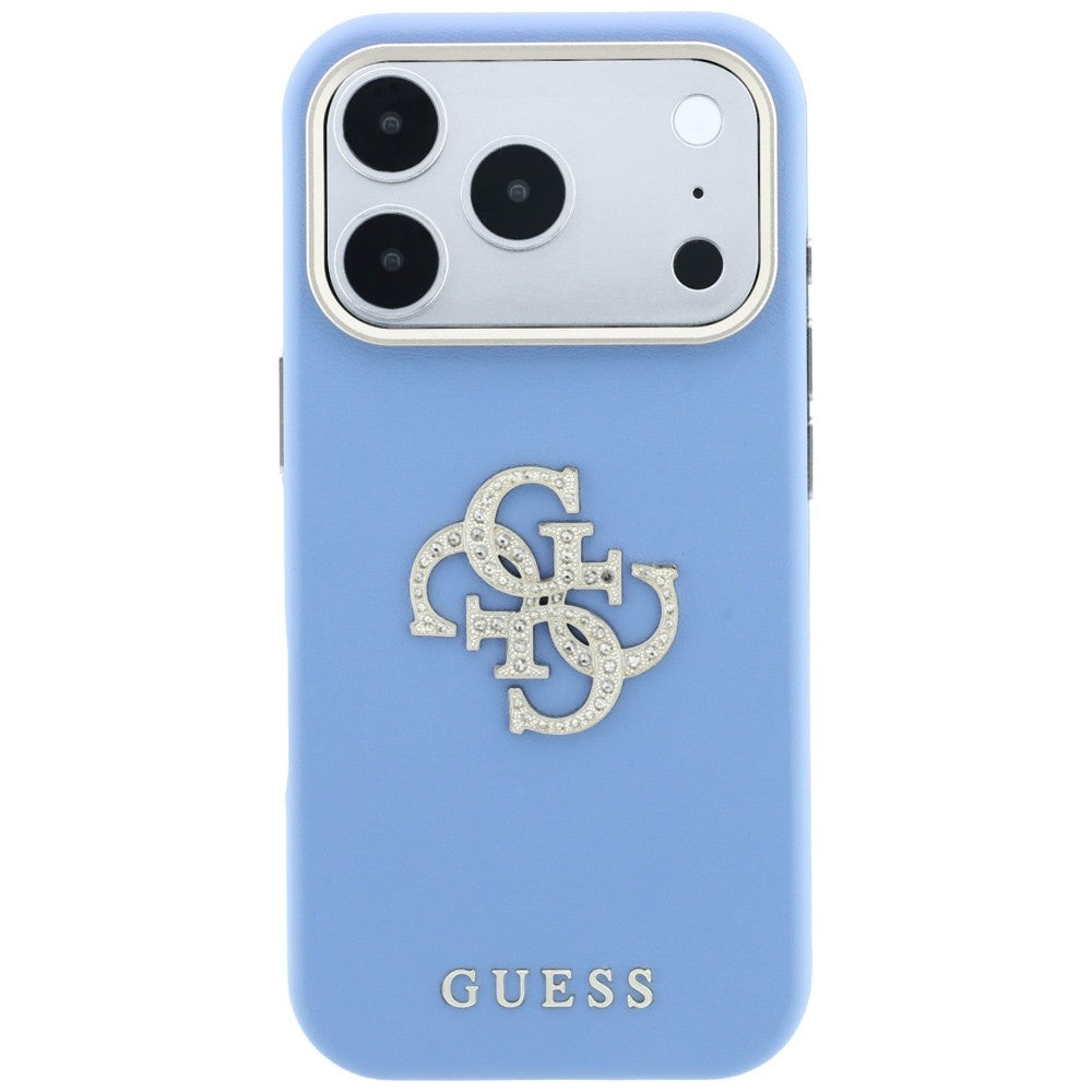 Husa de protectie Guess compatibil cu iPhone 18 Pro Max / iPhone 17 Pro Max, Albastru