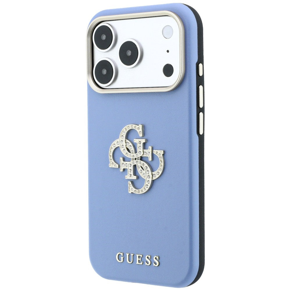 Husa de protectie Guess compatibil cu iPhone 18 Pro Max / iPhone 17 Pro Max, Albastru