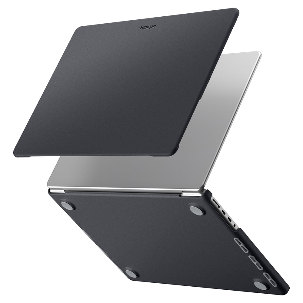 Husa Spigen Nano Pop (ACS11275), MacBook Pro 16" 2021/2023/2024, Negru