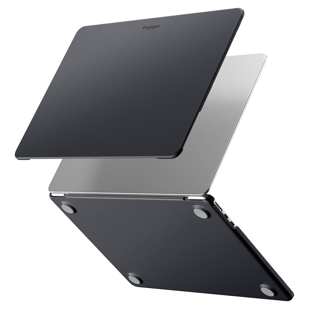 Husa Spigen Nano Pop (ACS11267), MacBook Air 15", Policarbonat, Negru