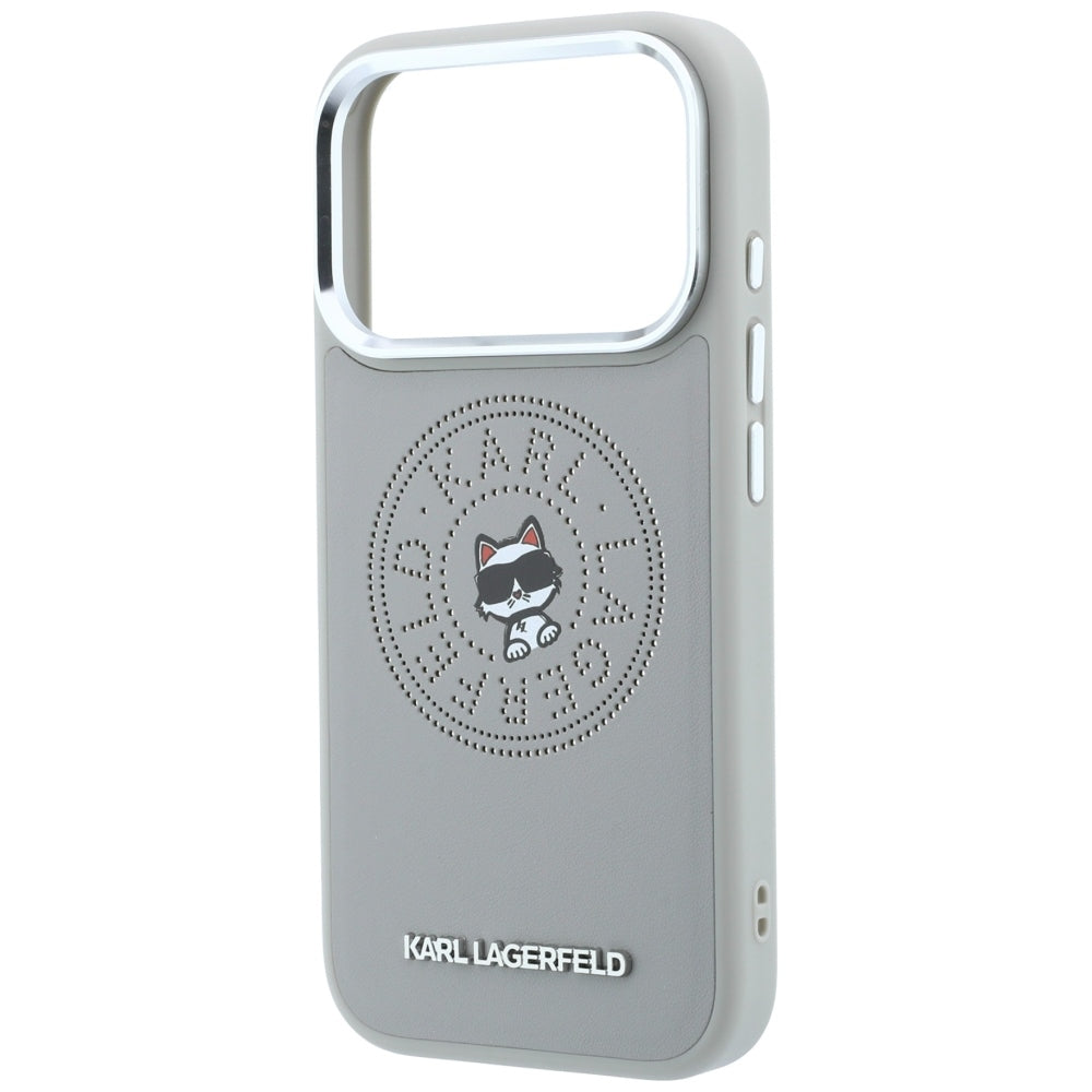 Husa de protectie Karl Lagerfeld compatibil cu iPhone 18 Pro / iPhone 17 Pro, Gri