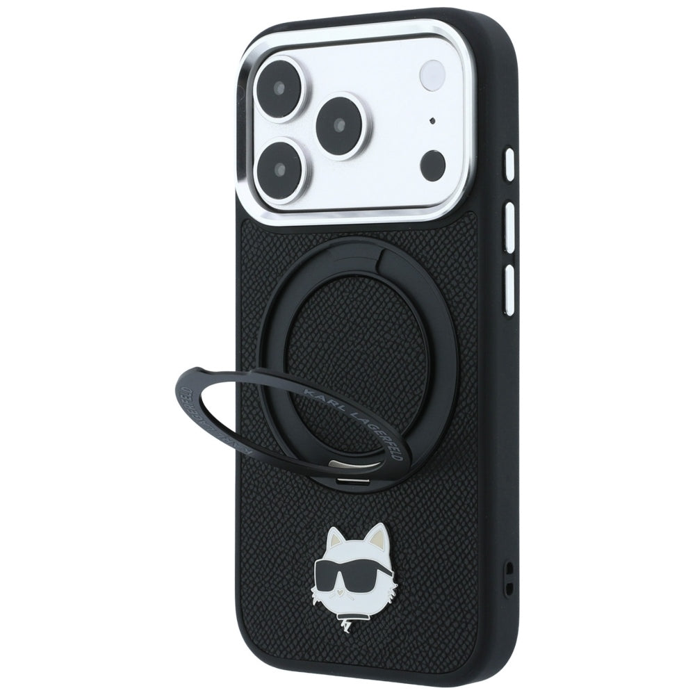Husa de protectie Karl Lagerfeld compatibil cu iPhone 18 Pro / iPhone 17 Pro, Negru