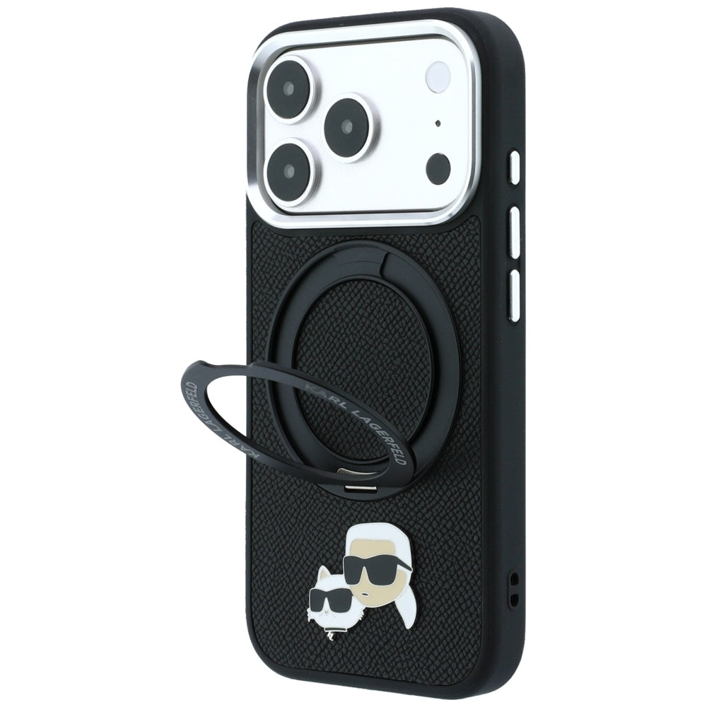 Husa de protectie Karl Lagerfeld compatibil cu iPhone 18 Pro / iPhone 17 Pro, Negru