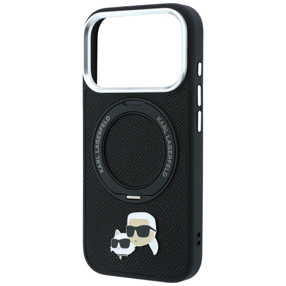 Husa de protectie Karl Lagerfeld compatibil cu iPhone 18 Pro / iPhone 17 Pro, Negru