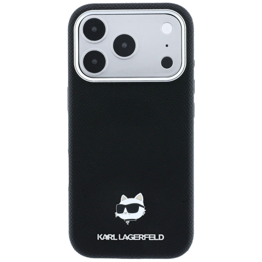 Husa de protectie Karl Lagerfeld compatibil cu iPhone 18 Pro Max / iPhone 17 Pro Max, Negru