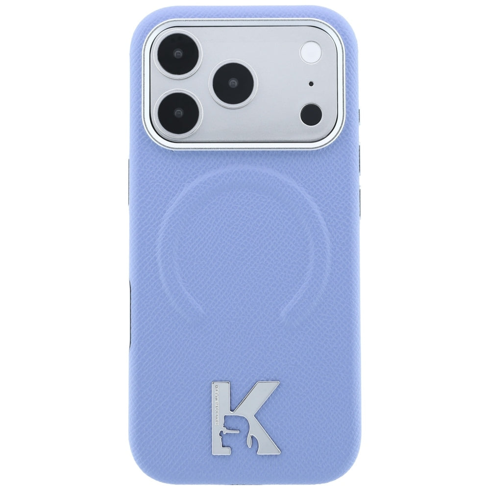 Husa de protectie Karl Lagerfeld compatibil cu iPhone 18 Pro Max / iPhone 17 Pro Max, Albastru