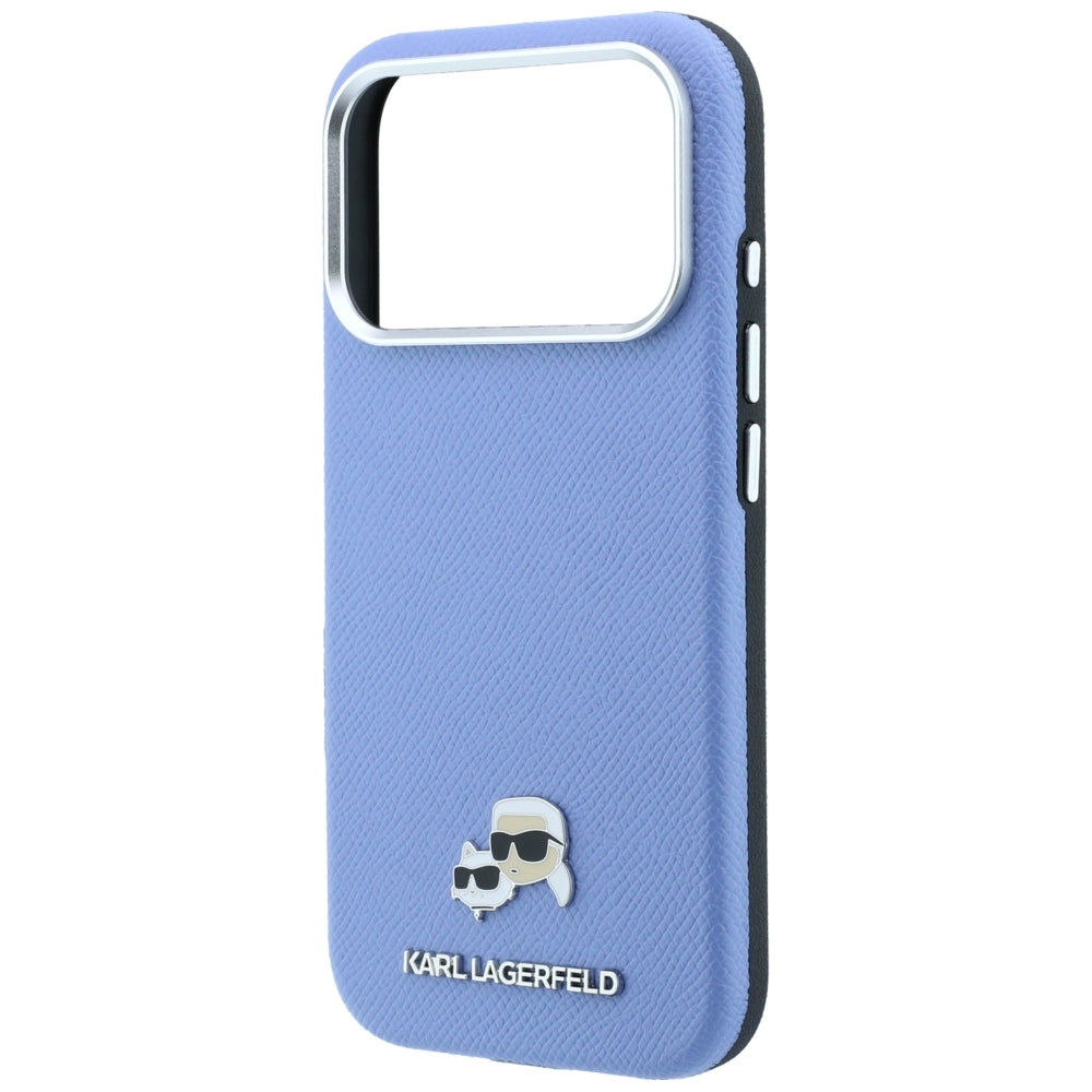 Husa de protectie Karl Lagerfeld compatibil cu iPhone 18 Pro Max / iPhone 17 Pro Max, Albastru