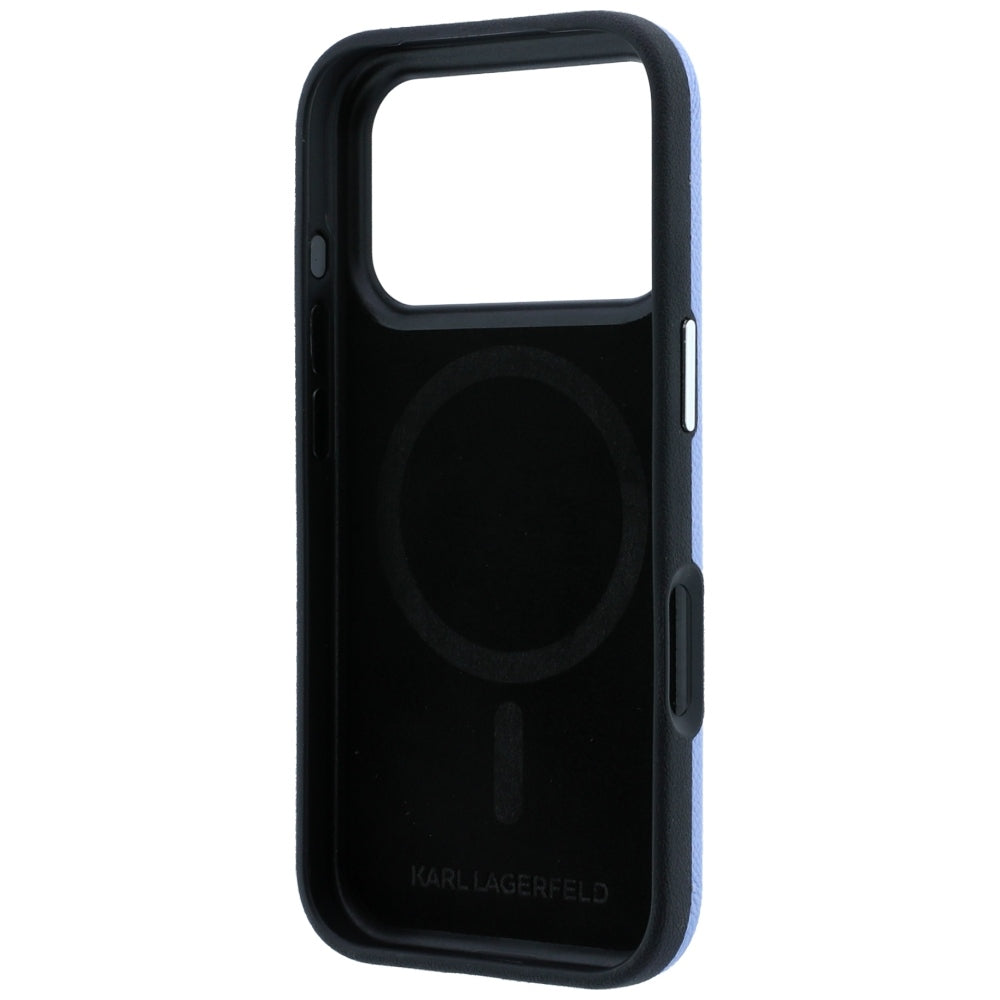 Husa de protectie Karl Lagerfeld compatibil cu iPhone 18 Pro Max / iPhone 17 Pro Max, Albastru
