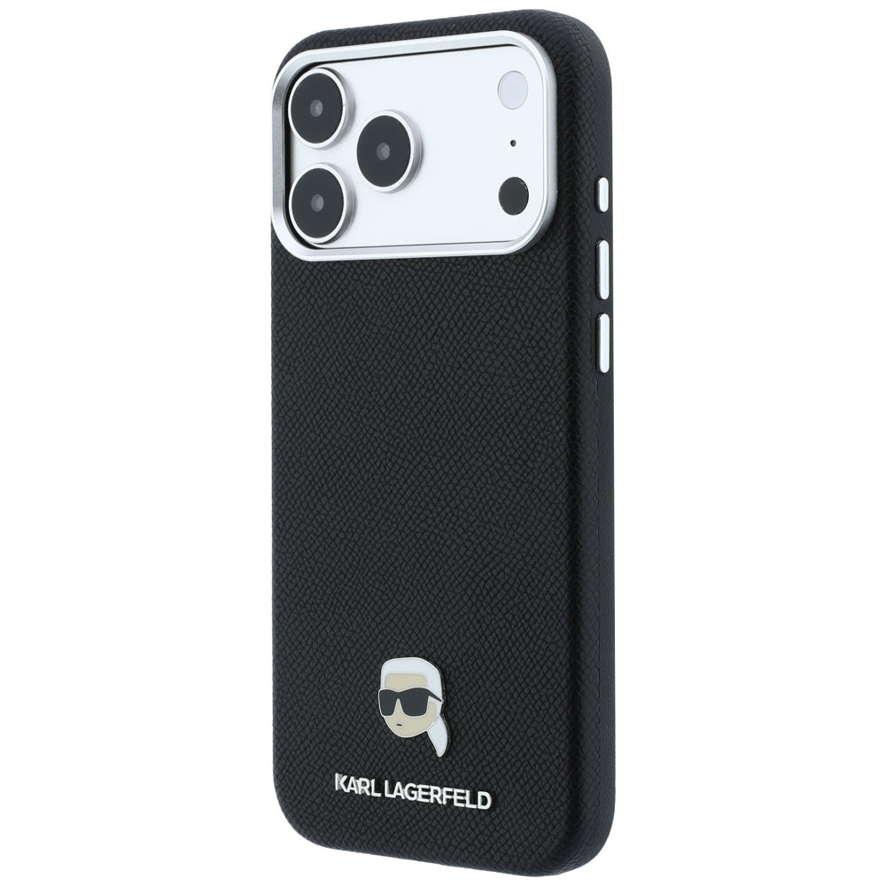 Husa de protectie Karl Lagerfeld compatibil cu iPhone 18 Pro / iPhone 17 Pro, Negru