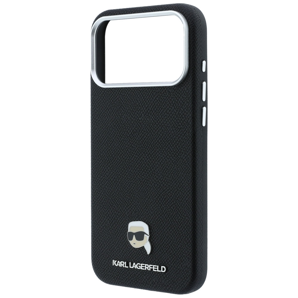 Husa de protectie Karl Lagerfeld compatibil cu iPhone 18 Pro / iPhone 17 Pro, Negru