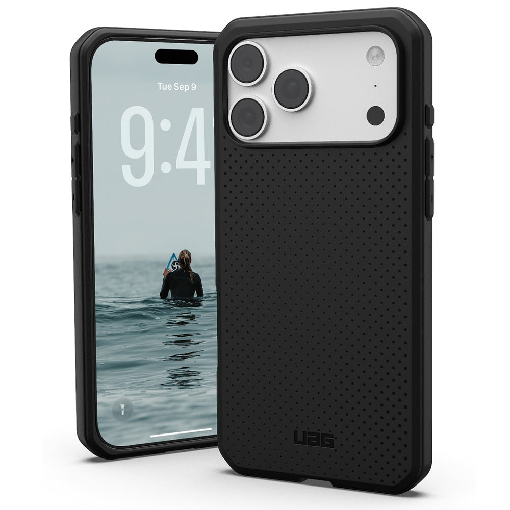 Husa de protectie UAG Dot MagSafe compatibil cu iPhone 17 Pro / iPhone 18 Pro, Negru