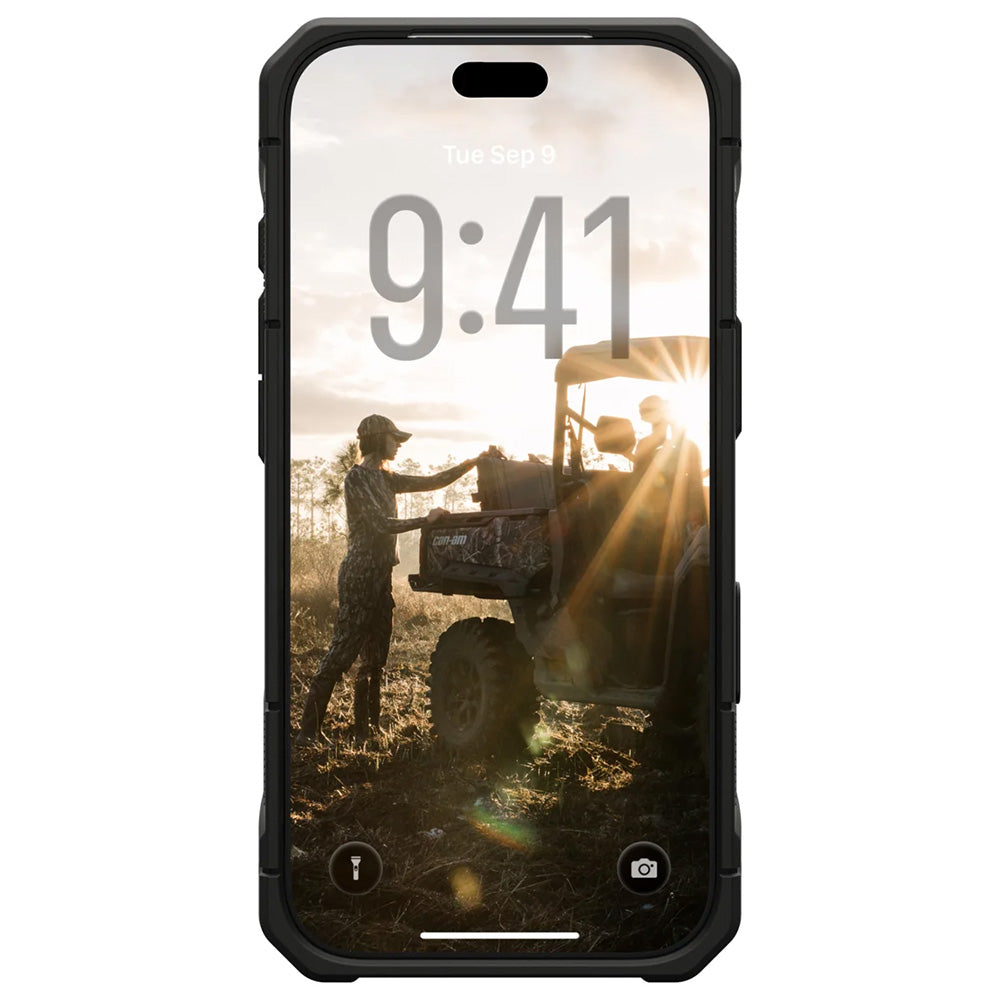 Husa de protectie UAG Monarch Pro compatibil cu iPhone 17 Pro / iPhone 18 Pro, Gri