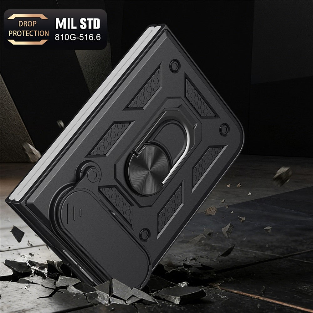Husa de protectie Techsuit CamShield Series compatibil cu iPhone Duo, Auriu