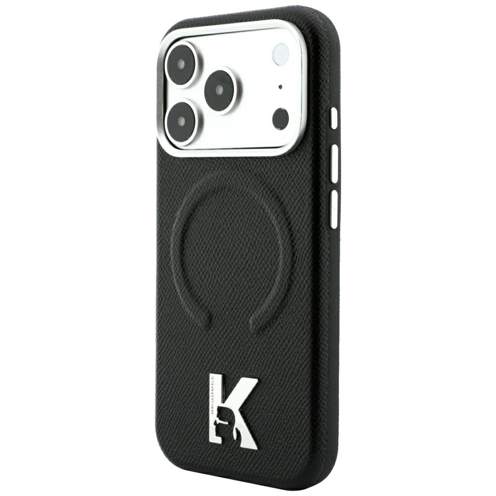 Husa de protectie Karl Lagerfeld compatibil cu iPhone 18 Pro Max / iPhone 17 Pro Max, Negru